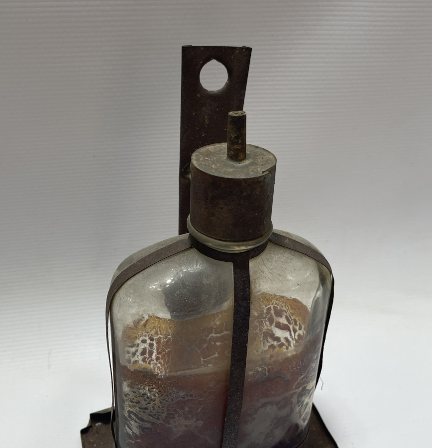 ANTİKA PRİMİTİF GAZ LAMBASI