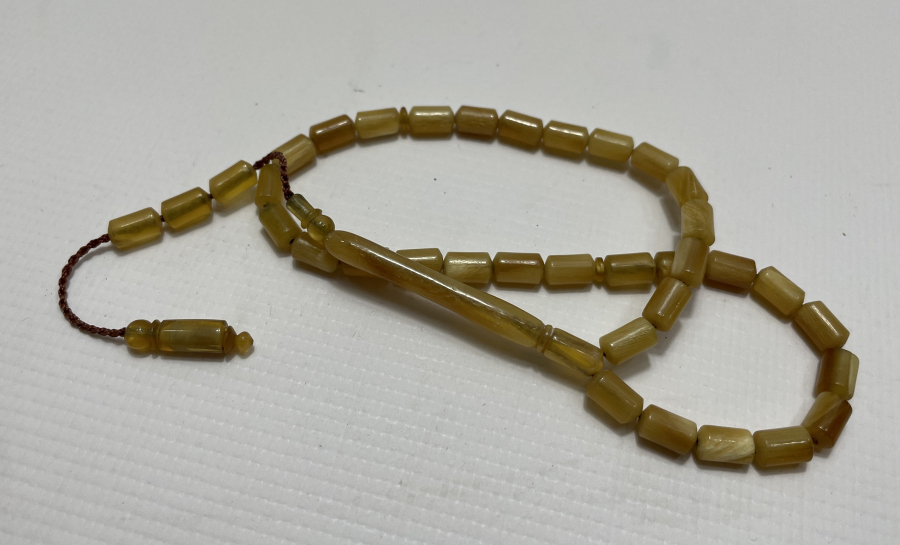 DAĞ KEÇİSİ BOYNUZUNDAN YAPILMIŞ TESBİH