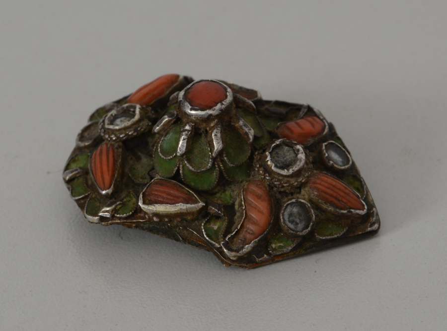 OSMANLI DÖNEMİ BADEM MERCANLI NADİR FES SÜSÜ