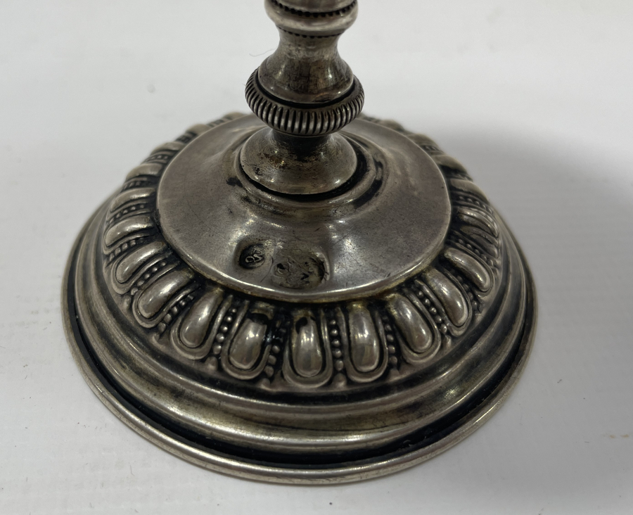 OSMANLI DÖNEMİ GÜMÜŞ VE TUĞRALI ÇOK NADİR FORMDA LOKUMLUK