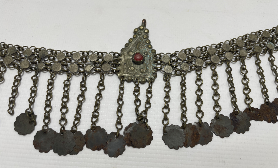 OSMANLI DÖNEMİ NADİR FORMDA GELİN ALINLIĞI