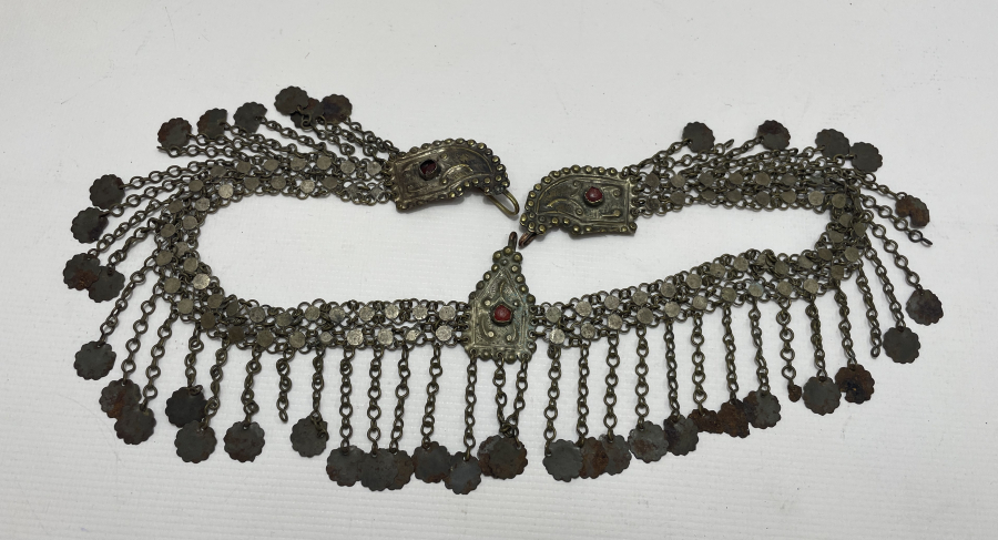 OSMANLI DÖNEMİ NADİR FORMDA GELİN ALINLIĞI