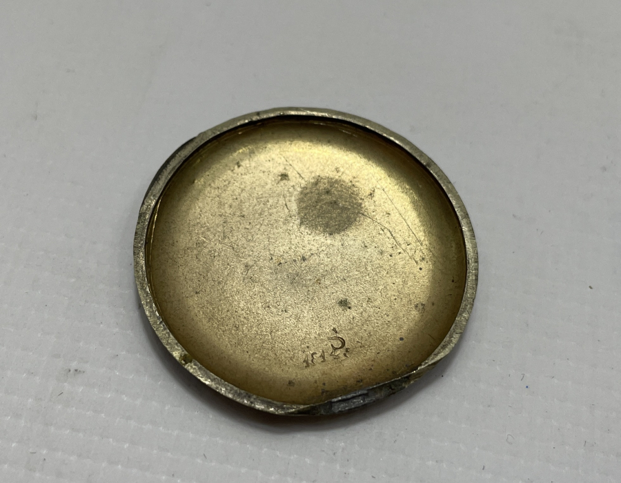 ÜZERİ MİNE İŞÇİLİKLİ CEP SAATİ KAPAĞI