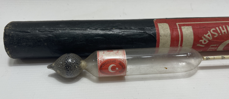 ÜZERİ OSMANLICA YAZILI NADİR ALCOMETRE