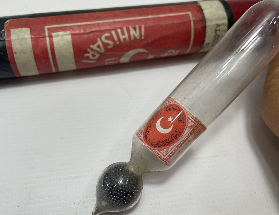 ÜZERİ OSMANLICA YAZILI NADİR ALCOMETRE