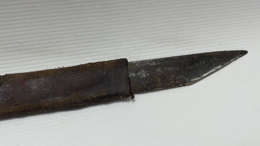 ÜZERİ RUMCA YAZILI OSMANLI DÖNEMİ SARAÇ ALETİ