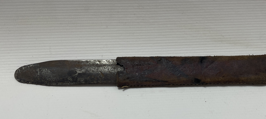 ÜZERİ RUMCA YAZILI OSMANLI DÖNEMİ SARAÇ ALETİ