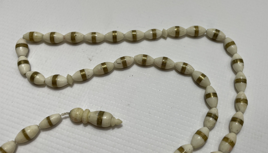 33 LÜ İŞLEMELİ KEMİK TESBİH