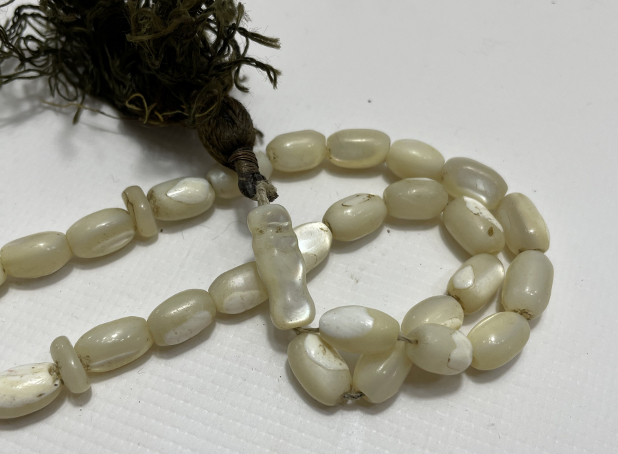 EL YAPIMI ANTİKA SEDEF TESBİH