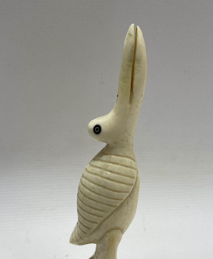 ANTİKA FİLDİŞİ KUŞ FİGÜRÜ 