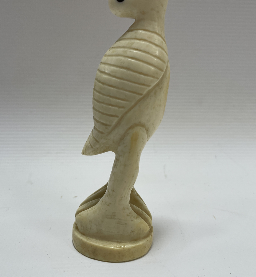 ANTİKA FİLDİŞİ KUŞ FİGÜRÜ 