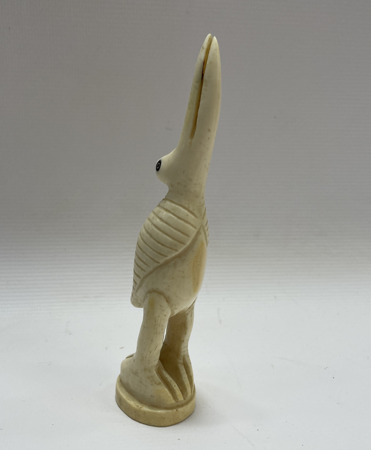 ANTİKA FİLDİŞİ KUŞ FİGÜRÜ 