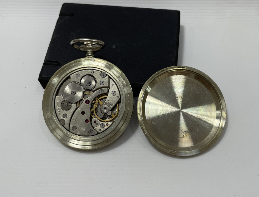 ANTİKA KURMALI TREN YOLLU CEP SAATİ