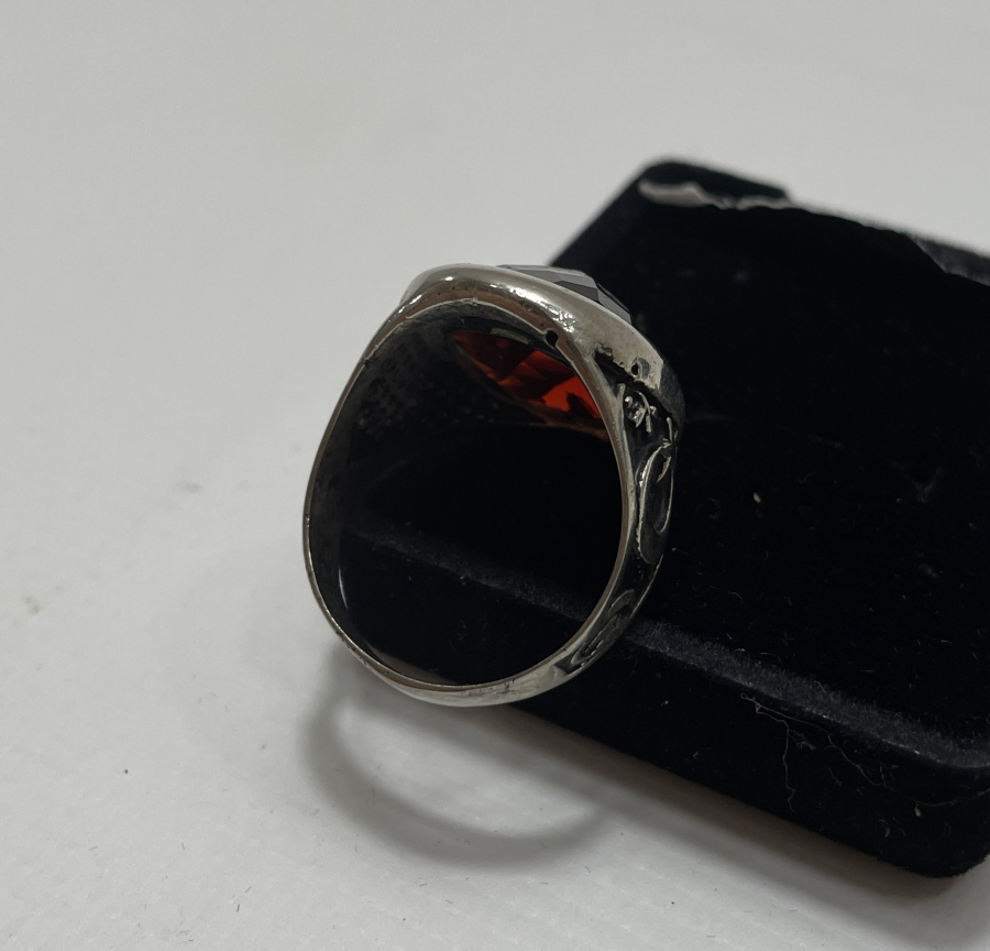 AY YILDIZLI GÜMÜŞ YÜZÜK