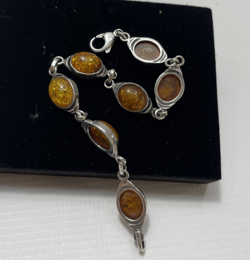 KEHRİBAR TAŞLI BİLEKLİK