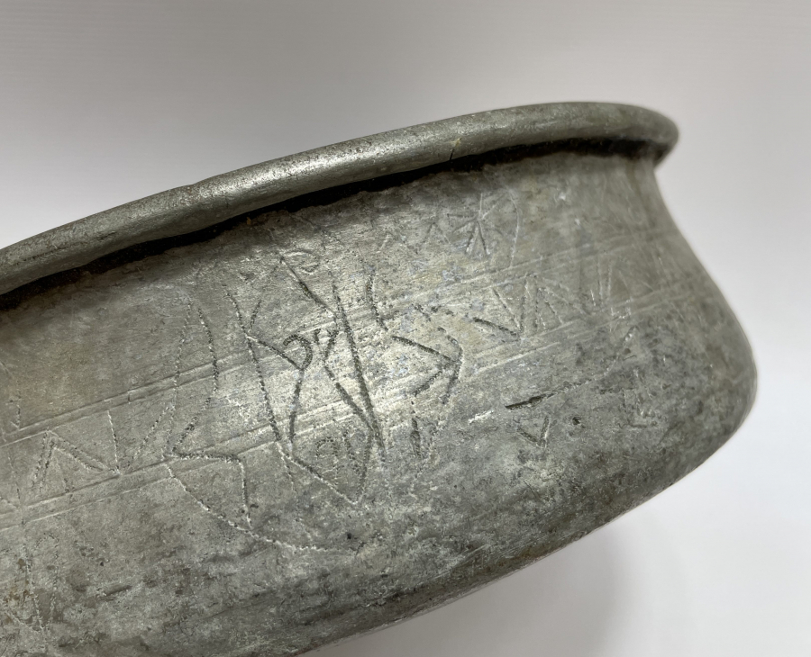 OSMANLI DÖNEMİ ANADOLU İŞİ ÇOK NADİR FORMDA ŞİFA TASI