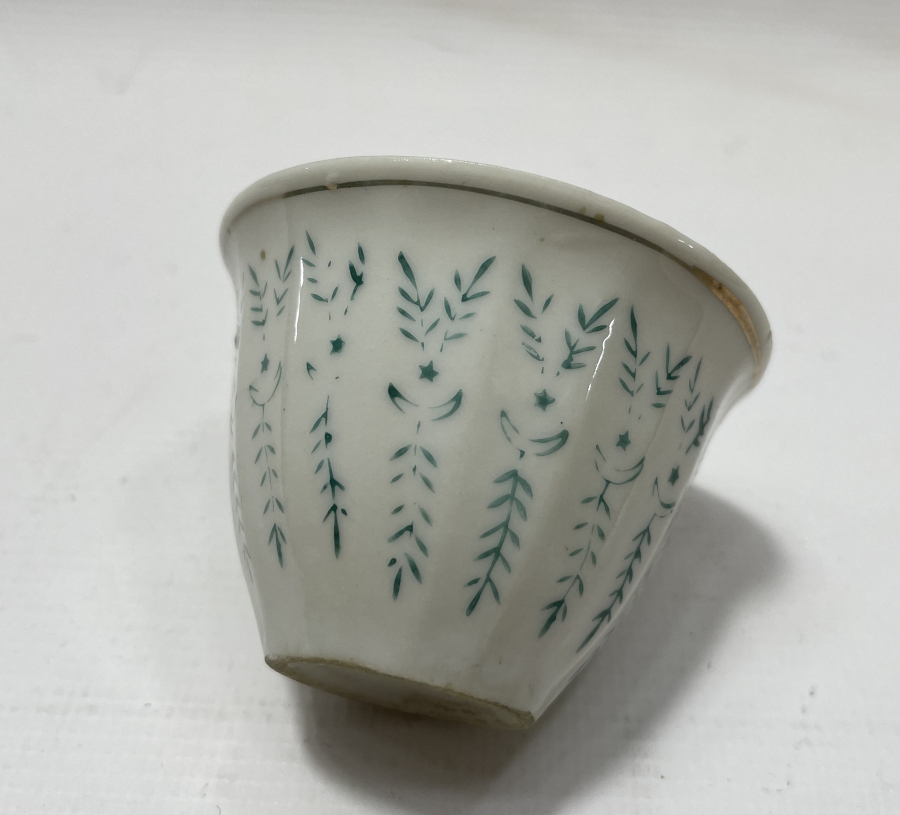 OSMANLI DÖNEMİ AY YILDIZLI ZARF FİNCANI