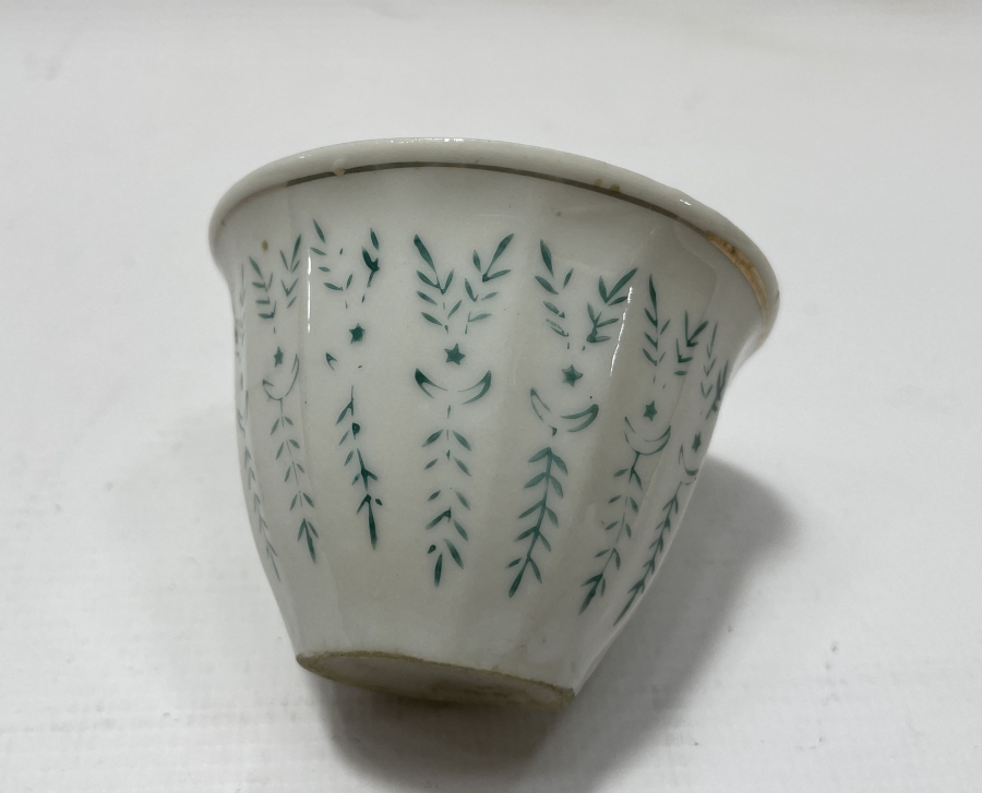 OSMANLI DÖNEMİ AY YILDIZLI ZARF FİNCANI