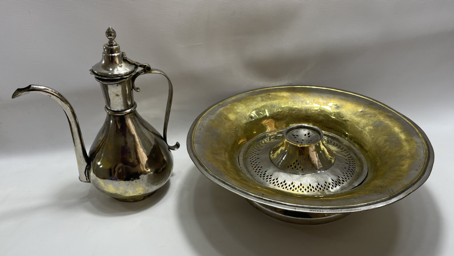 OSMANLI DÖNEMİ ÇOK NADİR RUS LENGER - İBRİK TAKIMI