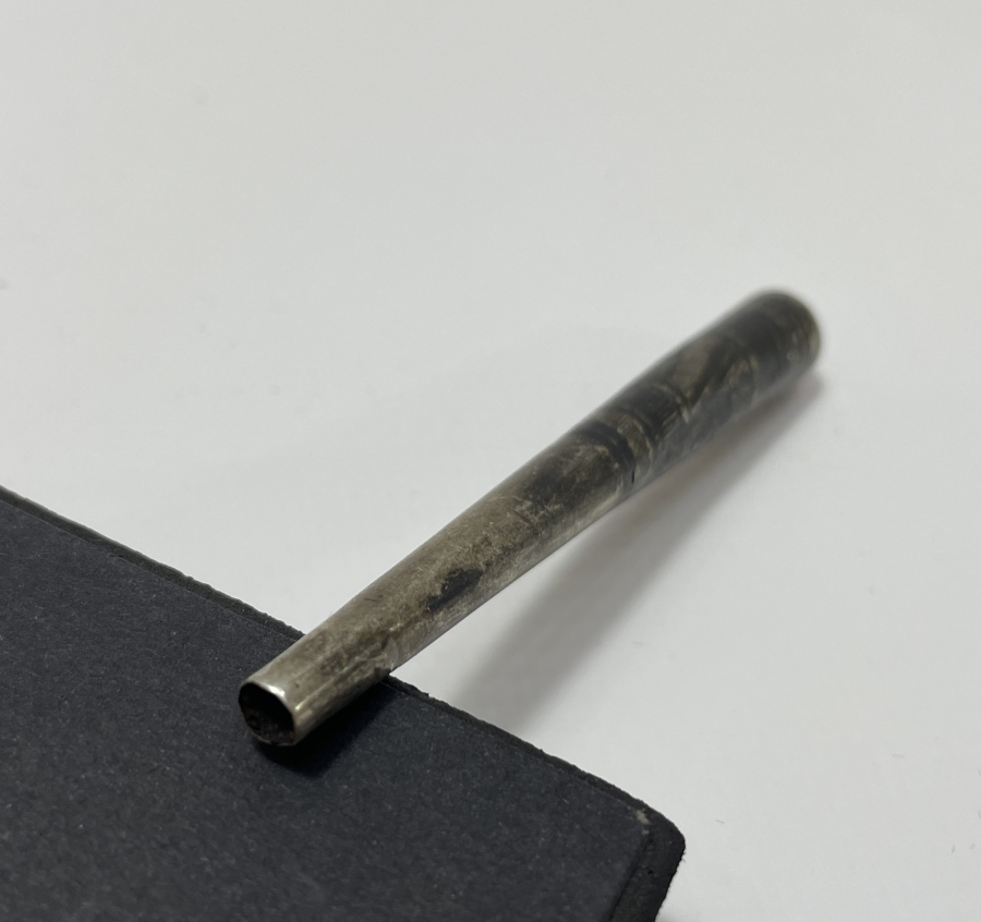 OSMANLI DÖNEMİ SAVAT İŞÇİLİKLİ GÜMÜŞ NARGİLE SİPSİSİ