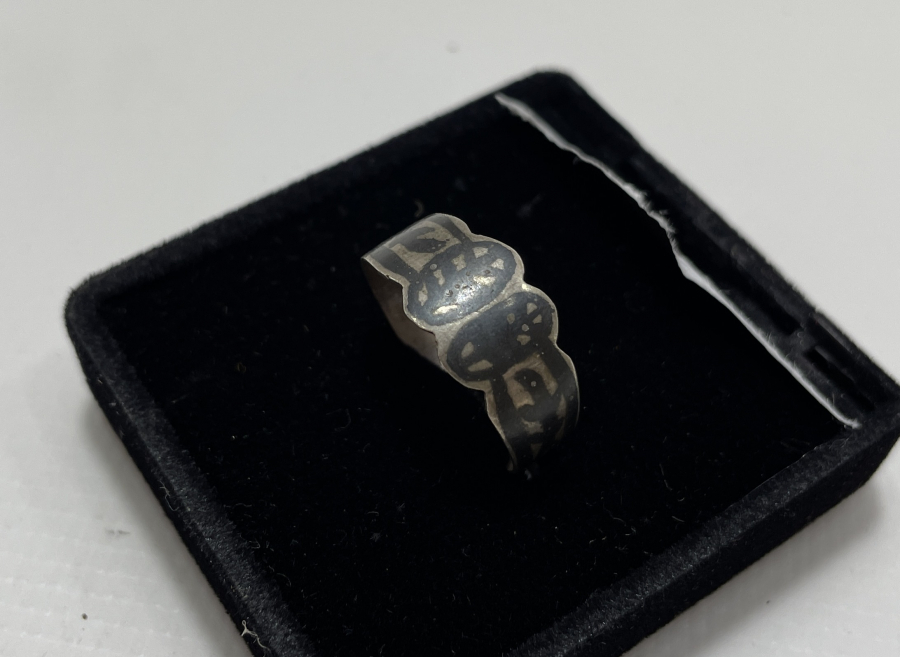 OSMANLI DÖNEMİ SAVAT İŞÇİLİKLİ NADİR EVLİLİK YÜZÜĞÜ