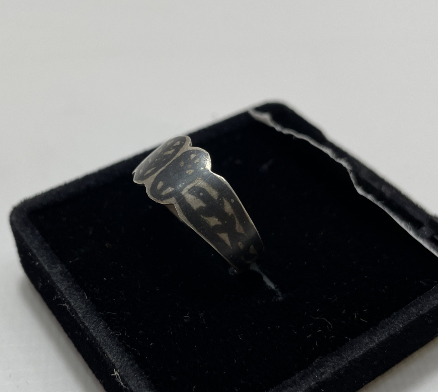 OSMANLI DÖNEMİ SAVAT İŞÇİLİKLİ NADİR EVLİLİK YÜZÜĞÜ