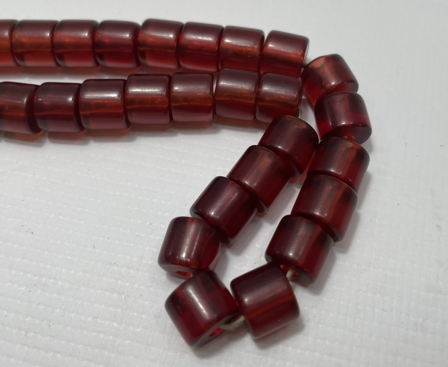 OSMANLI DÖNEMİ SU BAĞASI RENK ALMIŞ TESBİH