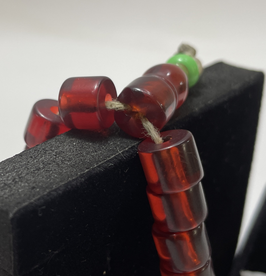 OSMANLI DÖNEMİ SU BAĞASI RENK ALMIŞ TESBİH