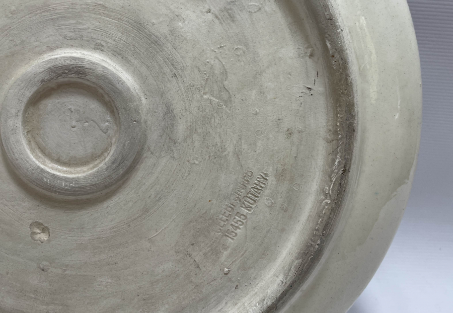 ÜZERİ AYET EL KÜRSİ YAZILI KÜTAHYA DUVAR TABAĞI