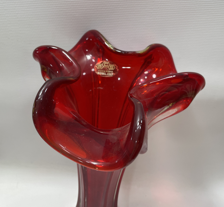 BÜYÜK BOY MURANO FIRFIRLI VAZO