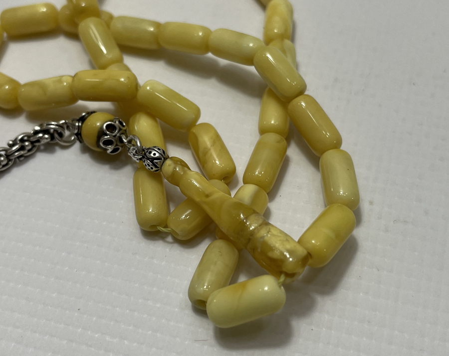 KALİNİNGRAD DAMLA KEHRİBAR TESBİH