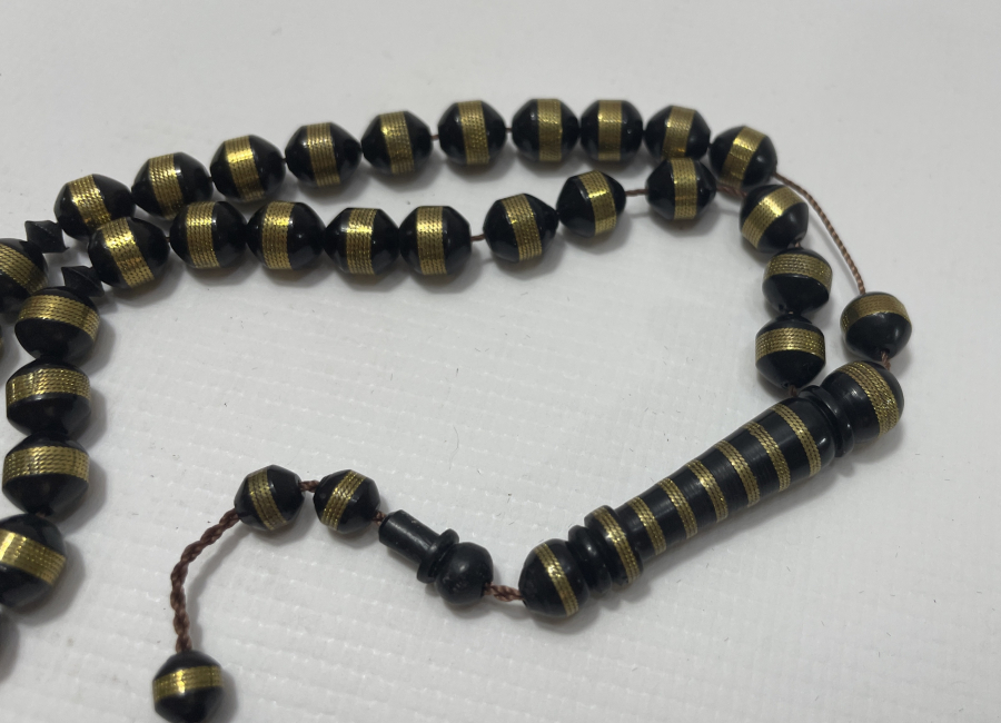 KUKA ÜZERİ PİRİNÇ SARMA İŞÇİLİKLİ TESBİH