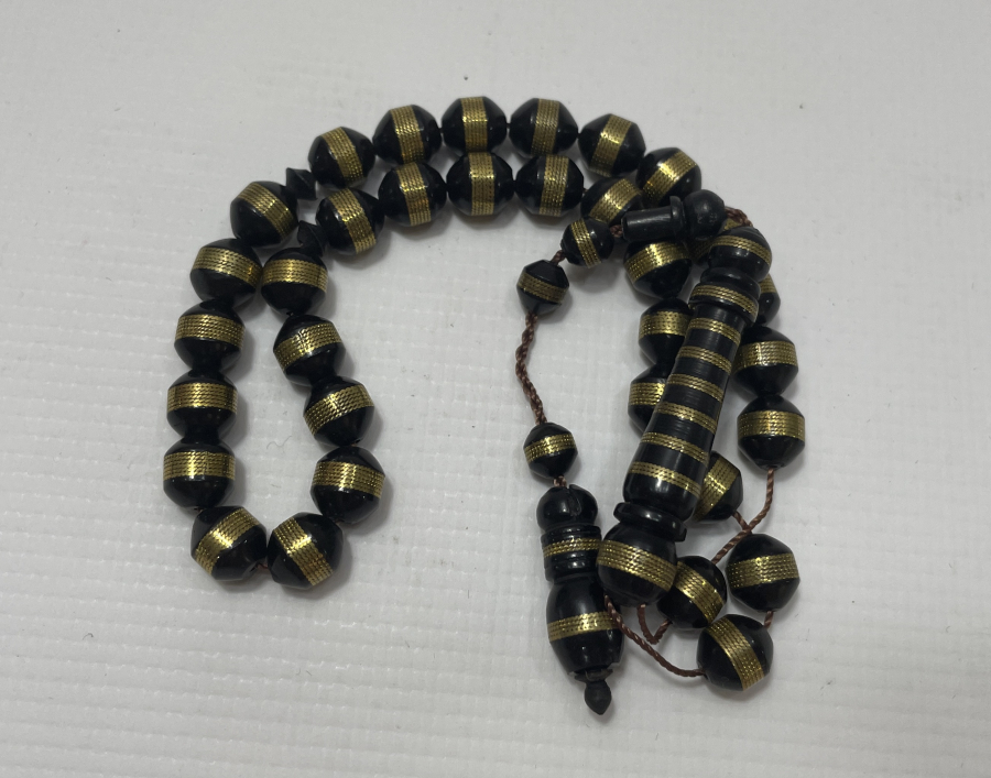 KUKA ÜZERİ PİRİNÇ SARMA İŞÇİLİKLİ TESBİH