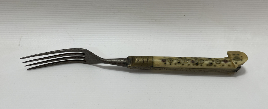 OSMANLI DÖNEMİ BOSNA İŞİ NADİR FORMDA ÇATAL