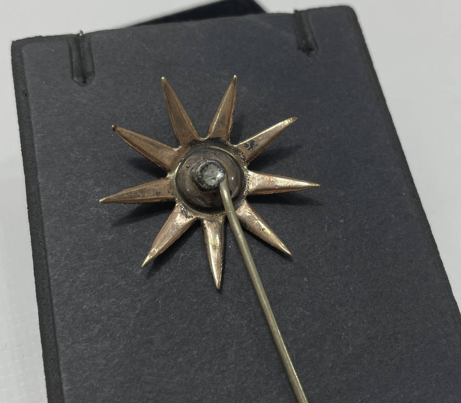 OSMANLI DÖNEMİ ELMASLI ALTIN BROŞ