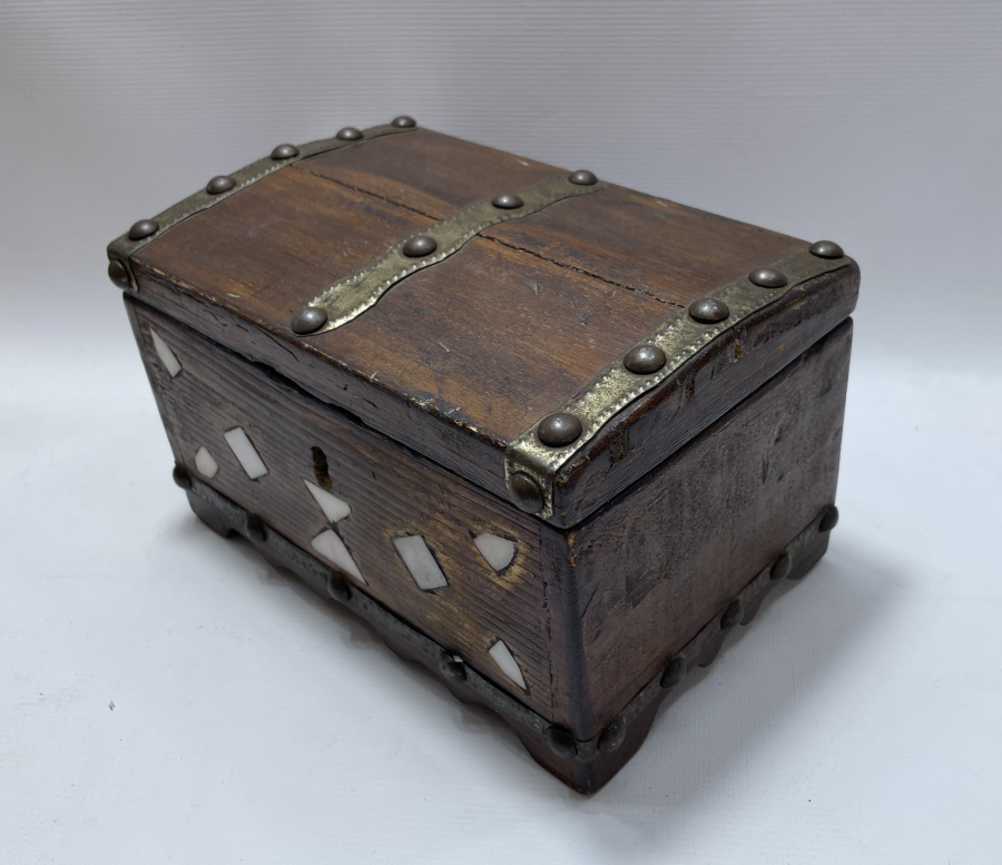 OSMANLI DÖNEMİ SEDEF İŞLEMELİ KUTU