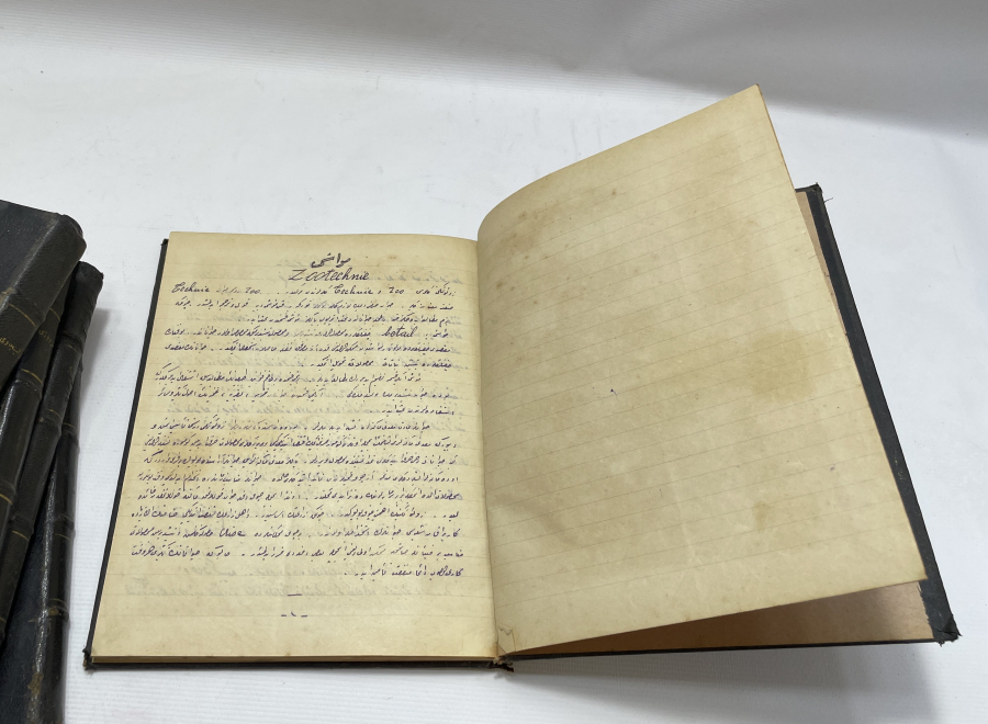 OSMANLI DÖNEMİ ÇOK NADİR BAYTARLIK ÜZERİNE YAZILMIŞ EL YAZMA 5 ADET ESER