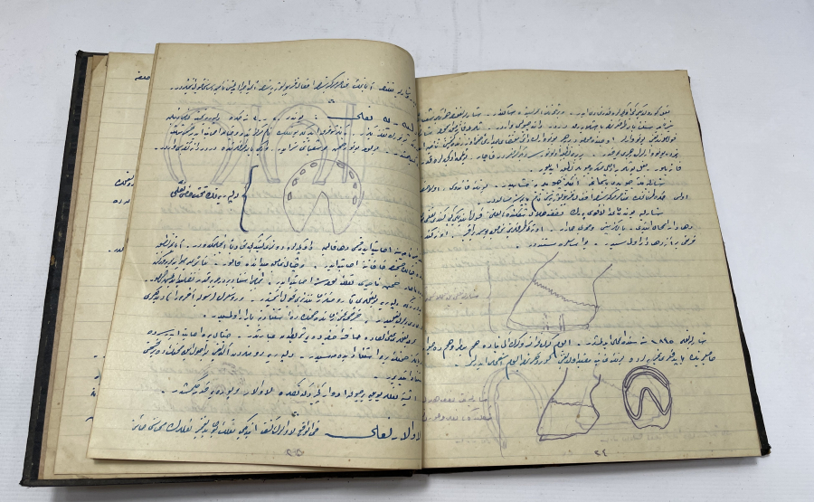 OSMANLI DÖNEMİ ÇOK NADİR BAYTARLIK ÜZERİNE YAZILMIŞ EL YAZMA 5 ADET ESER