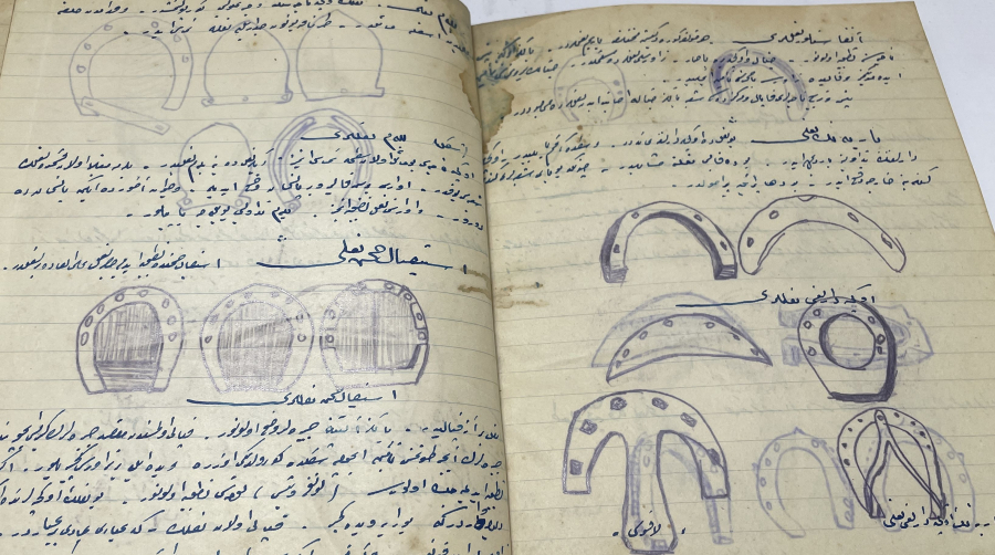 OSMANLI DÖNEMİ ÇOK NADİR BAYTARLIK ÜZERİNE YAZILMIŞ EL YAZMA 5 ADET ESER