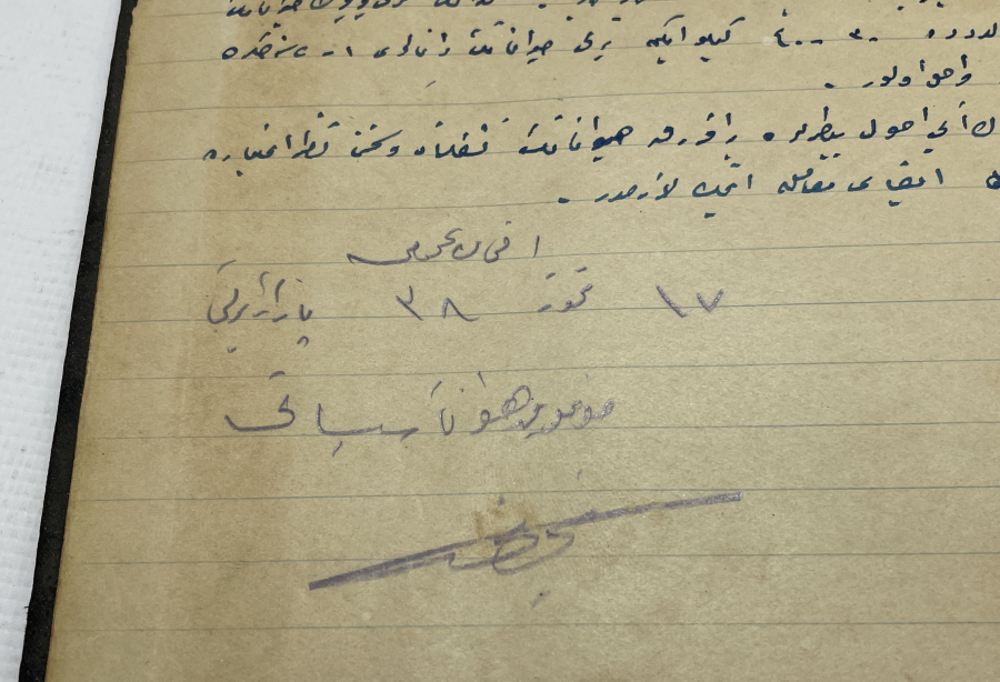 OSMANLI DÖNEMİ ÇOK NADİR BAYTARLIK ÜZERİNE YAZILMIŞ EL YAZMA 5 ADET ESER