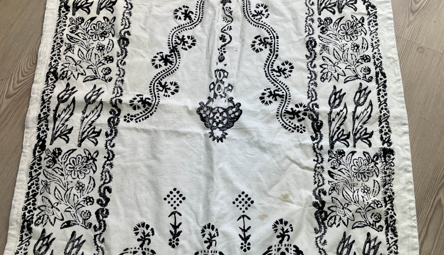 OSMANLI DÖNEMİ KÜTAHYA İŞİ BASKI SECCADE