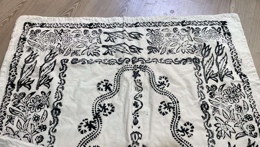 OSMANLI DÖNEMİ KÜTAHYA İŞİ BASKI SECCADE