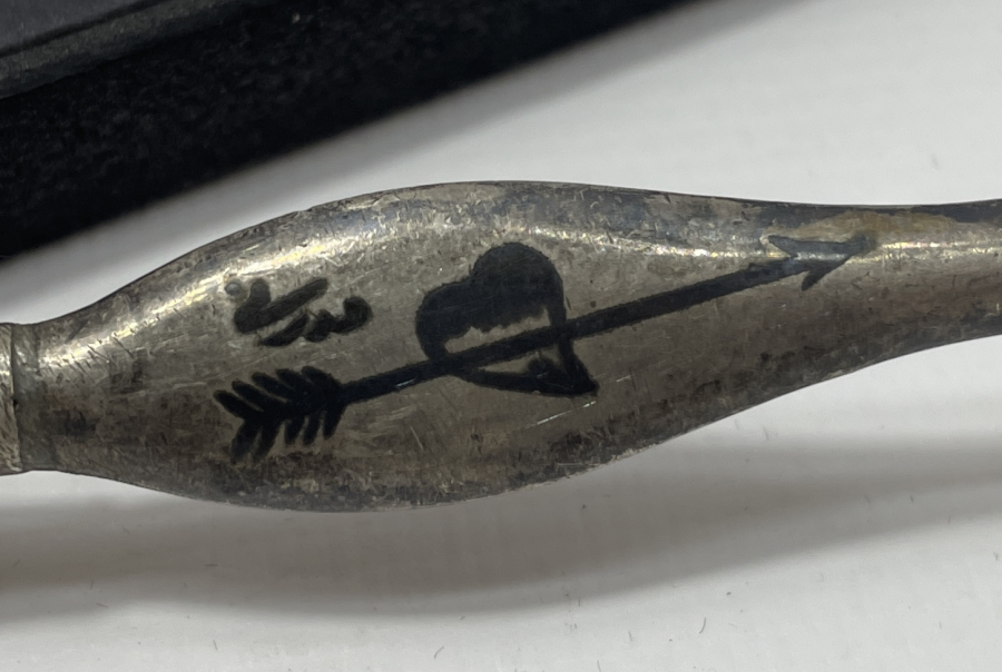 OSMANLI DÖNEMİ MUDURNU İŞİ ÇOK NADİR SAVATLI VE SEDEF ÇAKMALI SİGARA AĞIZLIĞI