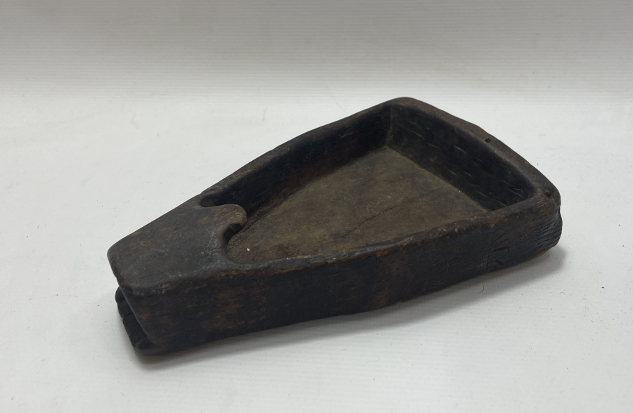 ÜZERİ OSMANLICA YAZILI AHŞAP KAHVE SOĞUDANI