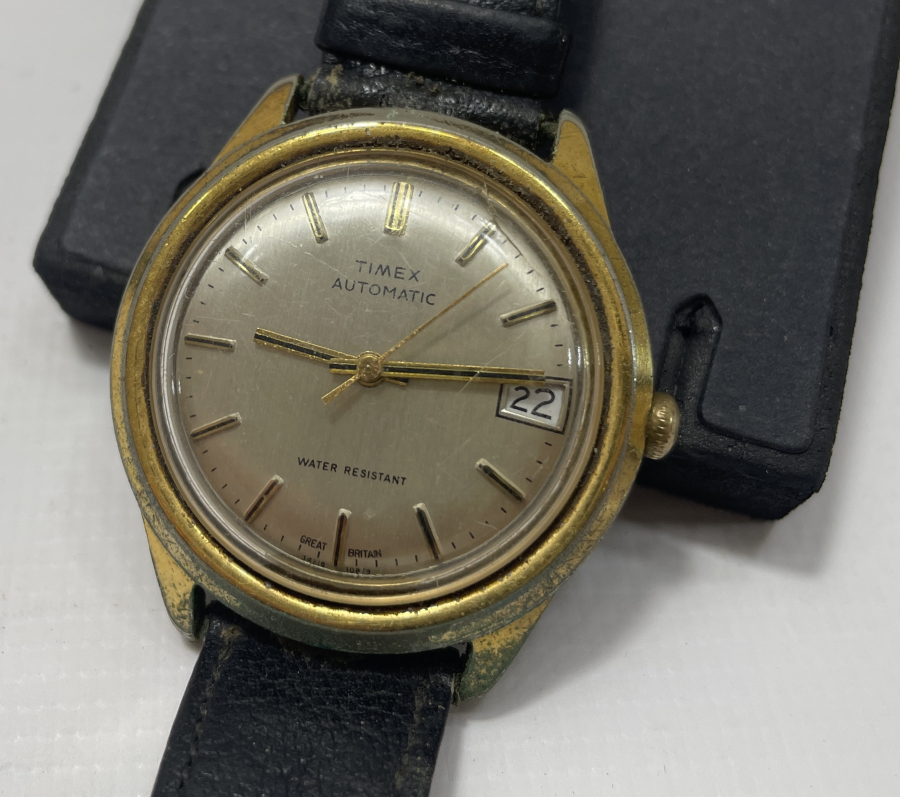 TİMEX MARKA BRİTANYA YAPIMI ANTİKA KRMALI KOL SAATİ