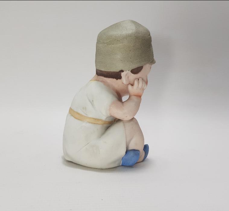 1. DÜNYA SAVAŞI DÖNEMİ ÇOCUK ASKER TEMALI ALMAN KIZILHAÇ BİBLO 