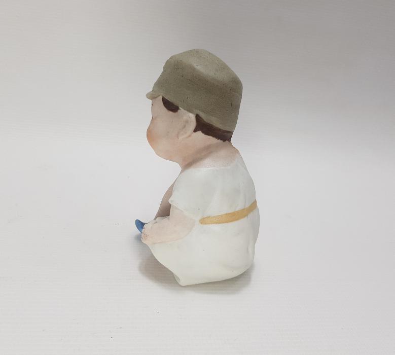 1. DÜNYA SAVAŞI DÖNEMİ ÇOCUK ASKER TEMALI ALMAN KIZILHAÇ BİBLO 