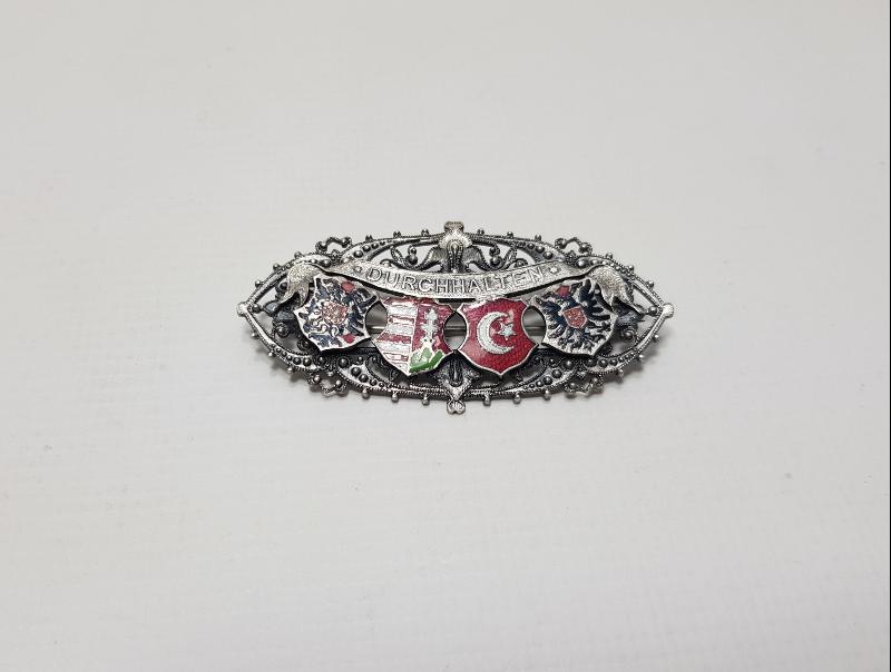 1. DÜNYA SAVAŞI GÜMÜŞ İTTİFAK ROZET 