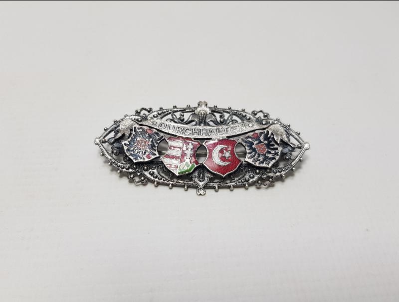 1. DÜNYA SAVAŞI GÜMÜŞ İTTİFAK ROZET 