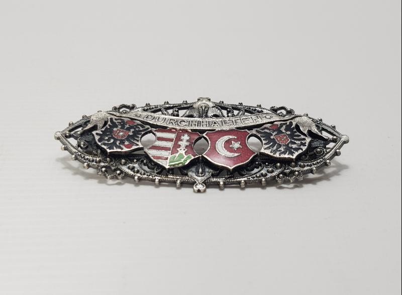 1. DÜNYA SAVAŞI GÜMÜŞ İTTİFAK ROZET 